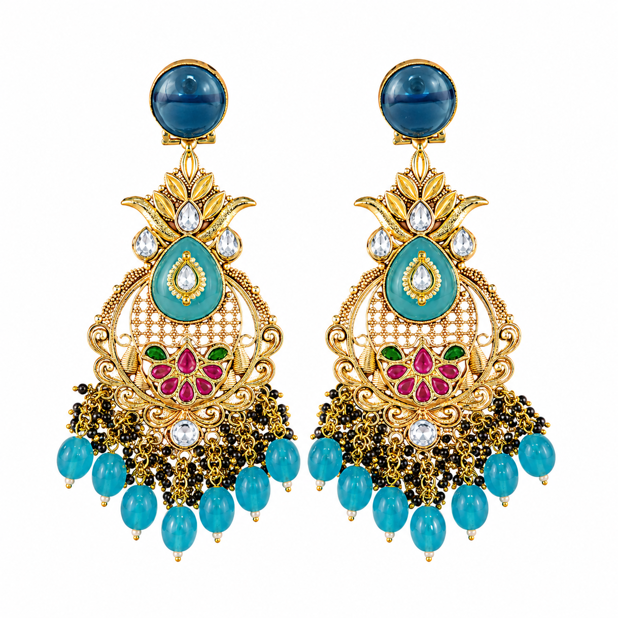 Ocean Bloom Earrings (55652)