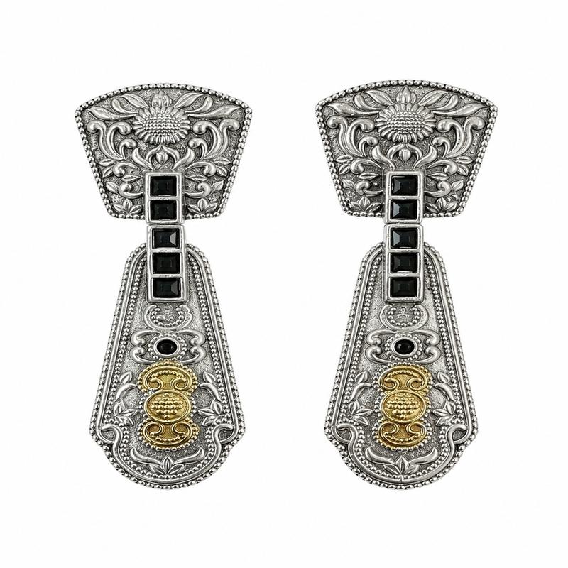 Noir Heritage Drop Earrings (53749)