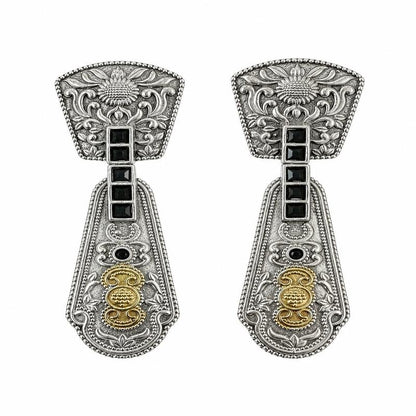 Noir Heritage Drop Earrings (53749)