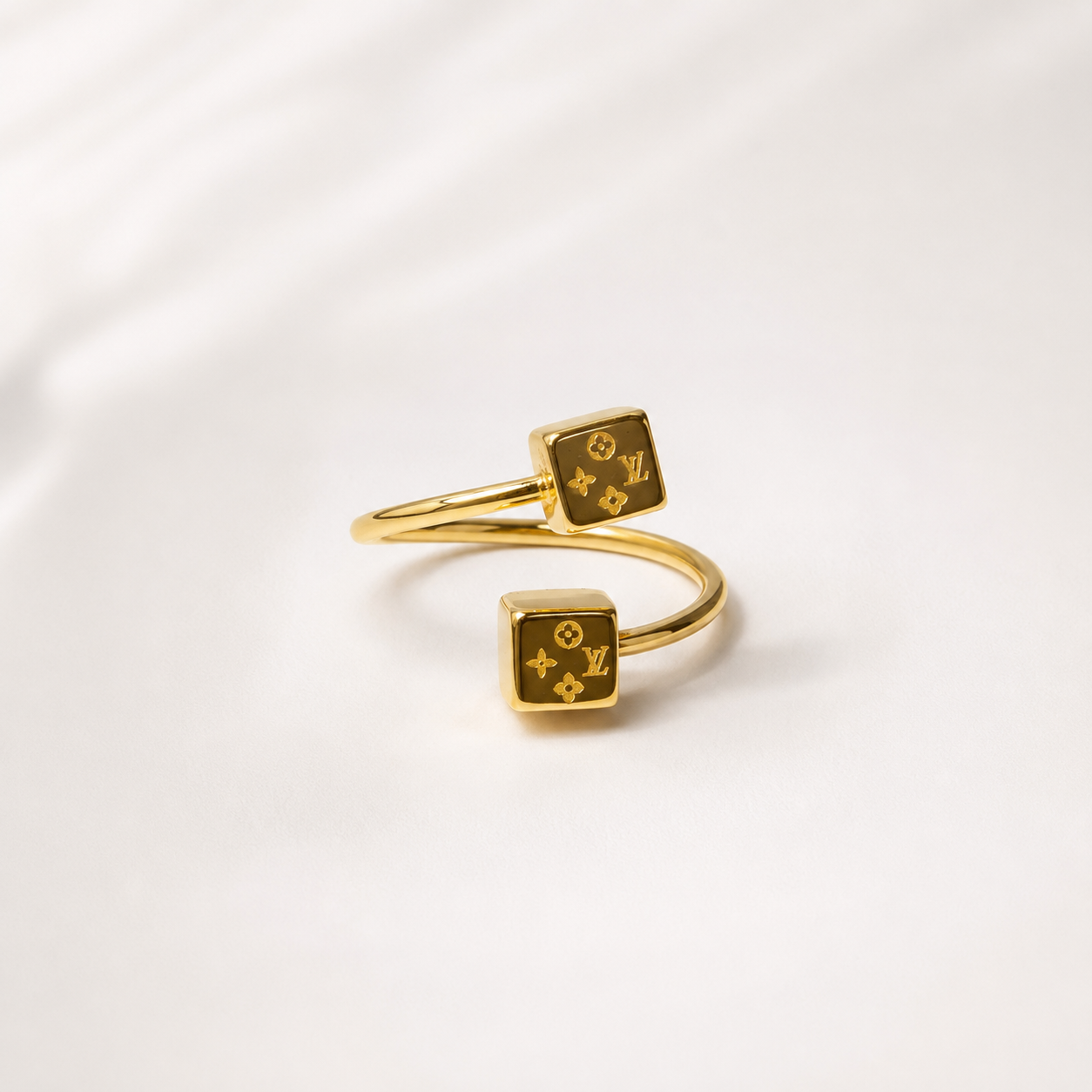 Duo Cube Ring
