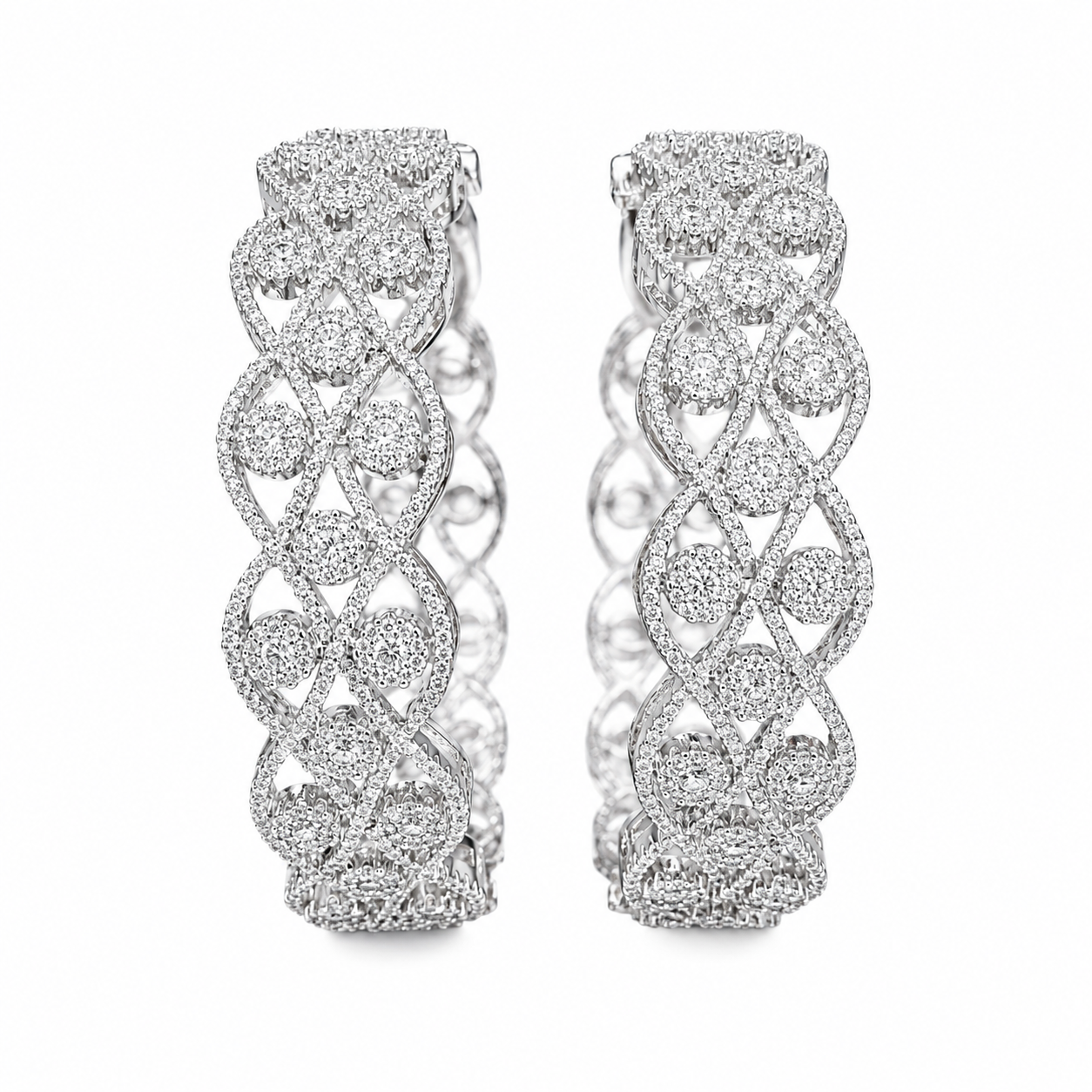 Moonlit Elegance Bangles  (54872)