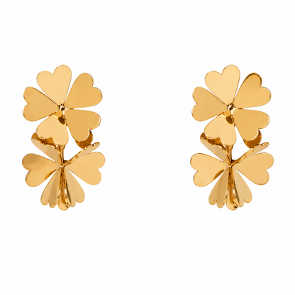 Heart Petal Luxe Earrings (52400)