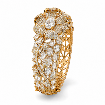 Regal Petals Crystal Bracelet (56200)