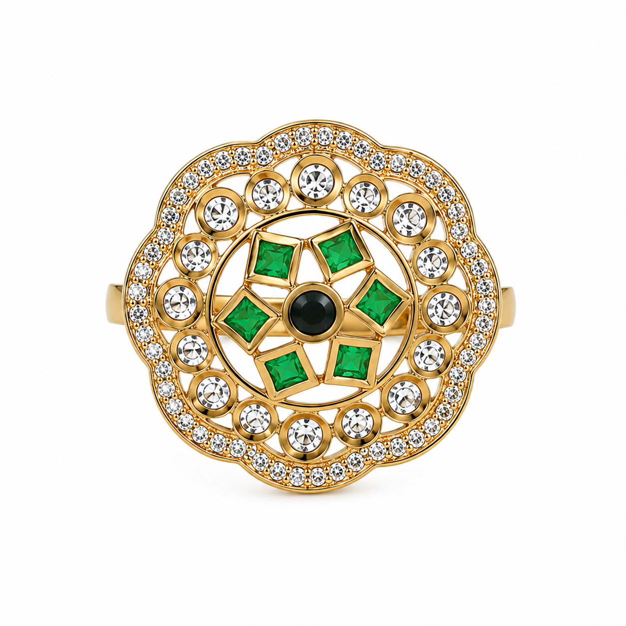 Green Radiance Cocktail Ring (56129)