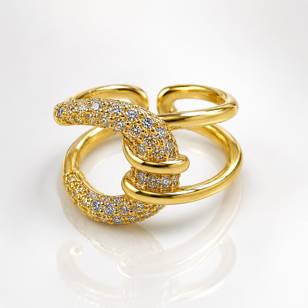 Celeste Wrap Diamond Ring
