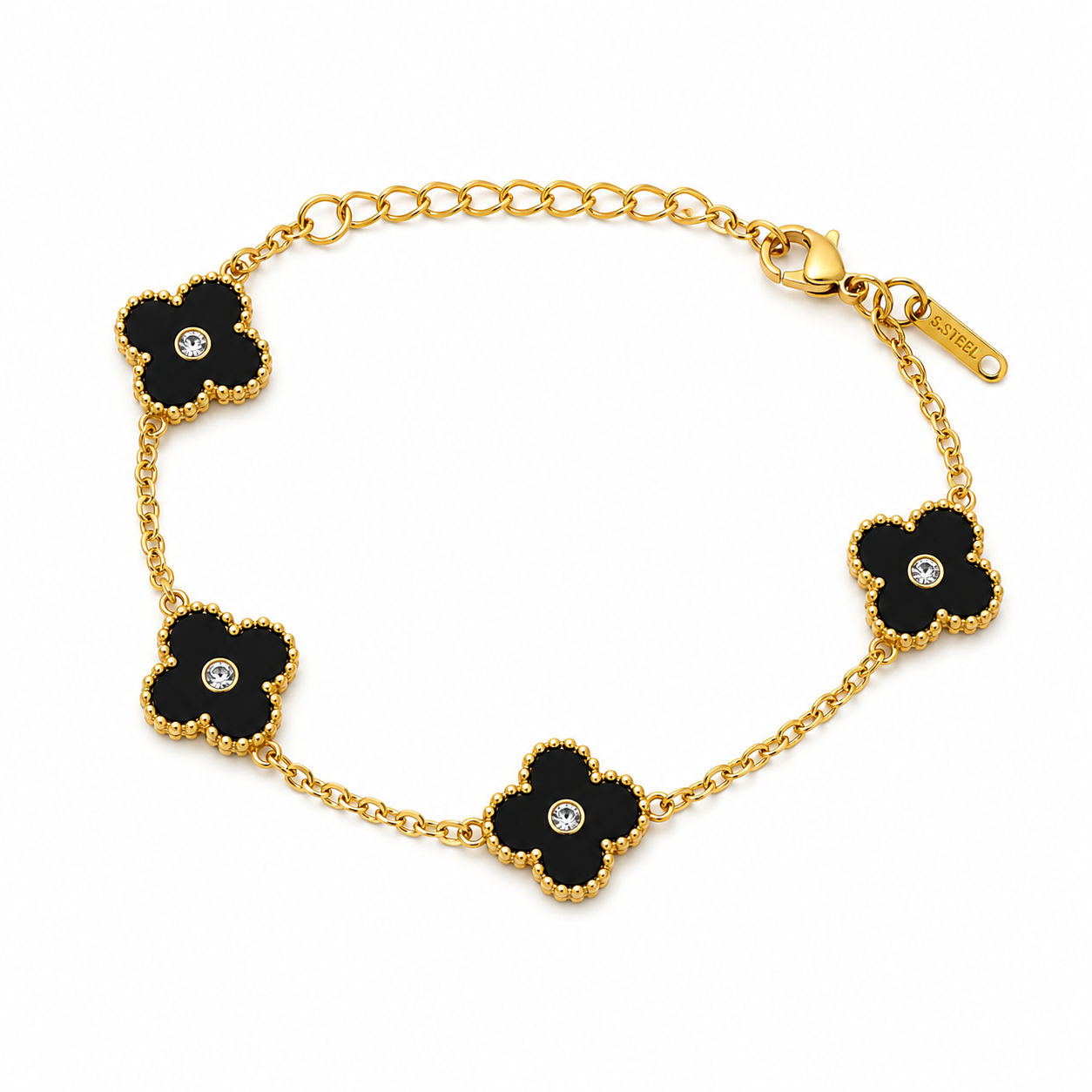 Midnight Clover Bracelet (52219)