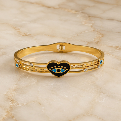 Evil Eye Heart Bracelet (52206)