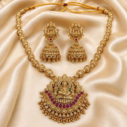 Mahalakshmi Vaibhavam Necklace Set