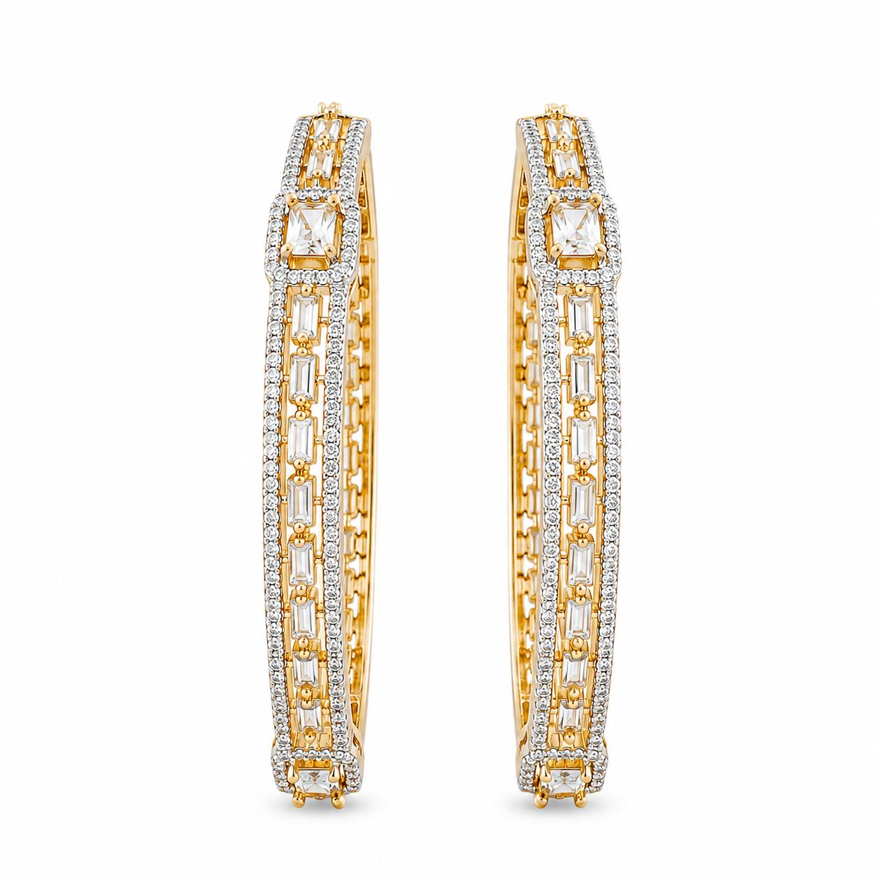 Imperial Crystal Bangles  (54929)