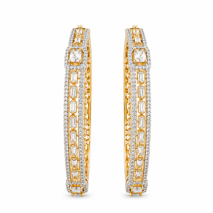 Imperial Crystal Bangles  (54929)