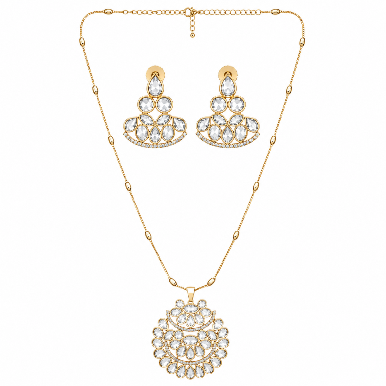 Noor Chandrika Pendant Set (50160)