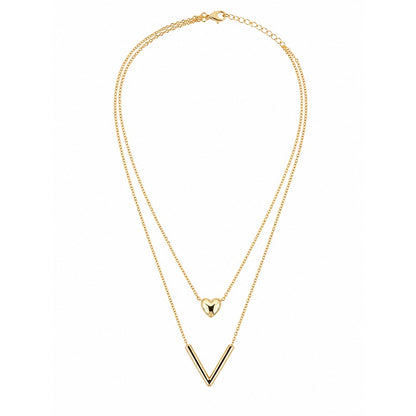 The Amore Layered Pendant: (52003)