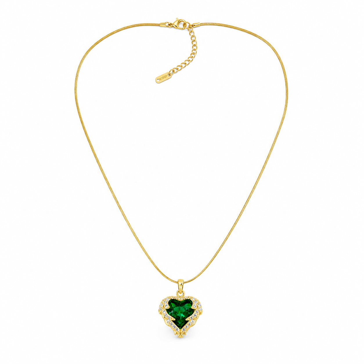 Emerald Heart Royale Pendant (51862)
