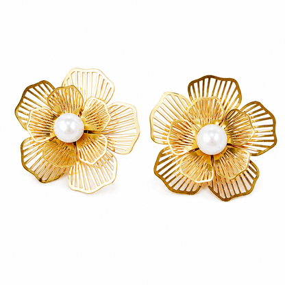 Pearl Bloom Flora Earrings (52400)