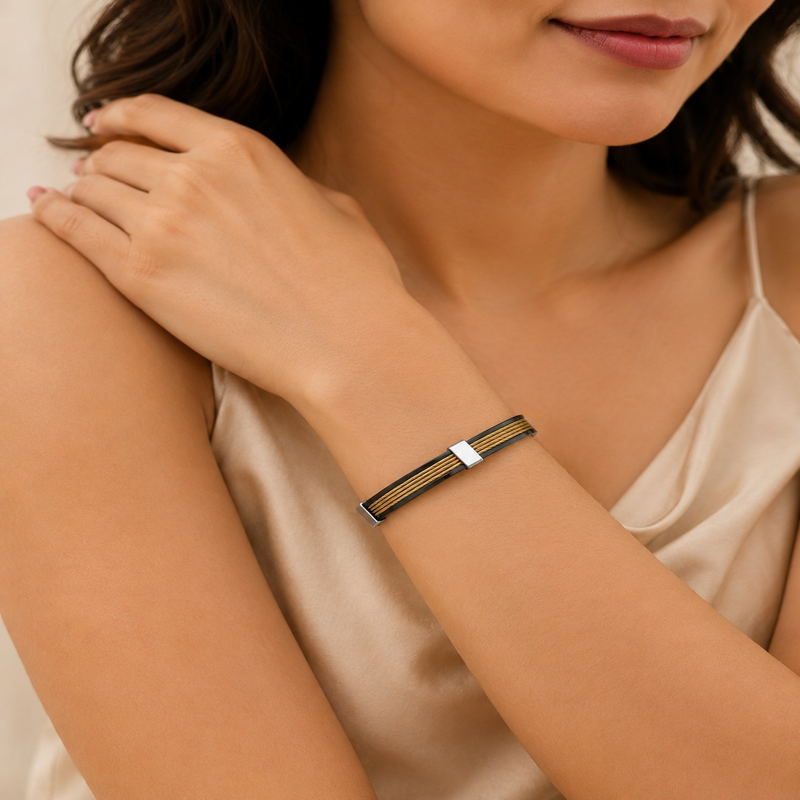 Dual Tone Bracelet (52205)
