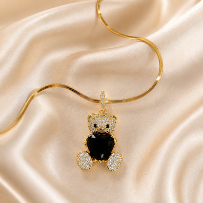 Midnight Teddy Luxe Pendant (52375)