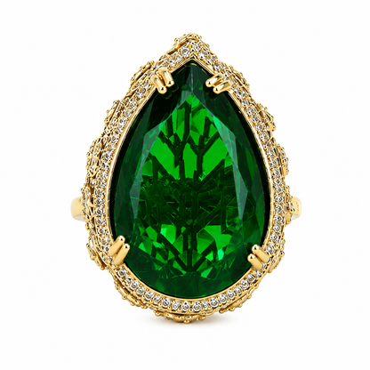 Emerald Royale Cocktail Ring (56210)