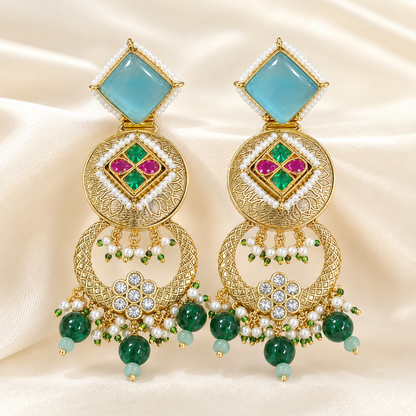 Pearl Bloom Heritage Earrings