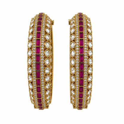 Ruby Dynasty Bangles  (49728)