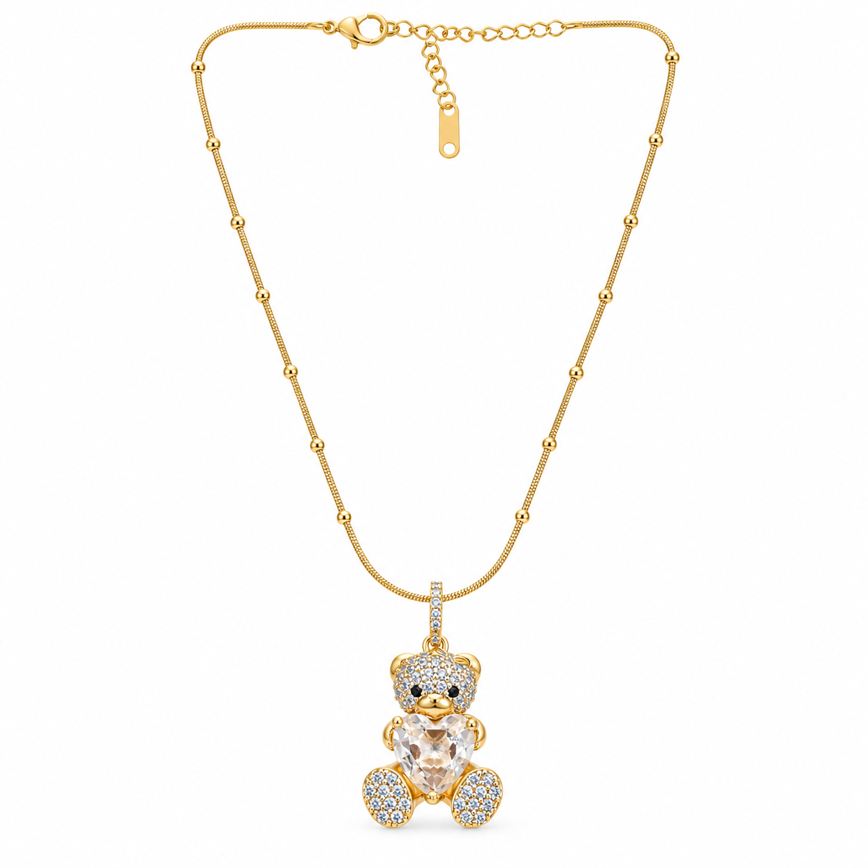 Crystal Teddy Luxe Pendant (52375)