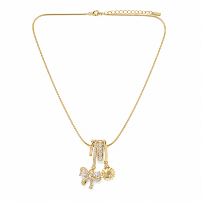 Sun & Bow Charm Pendant (51863)