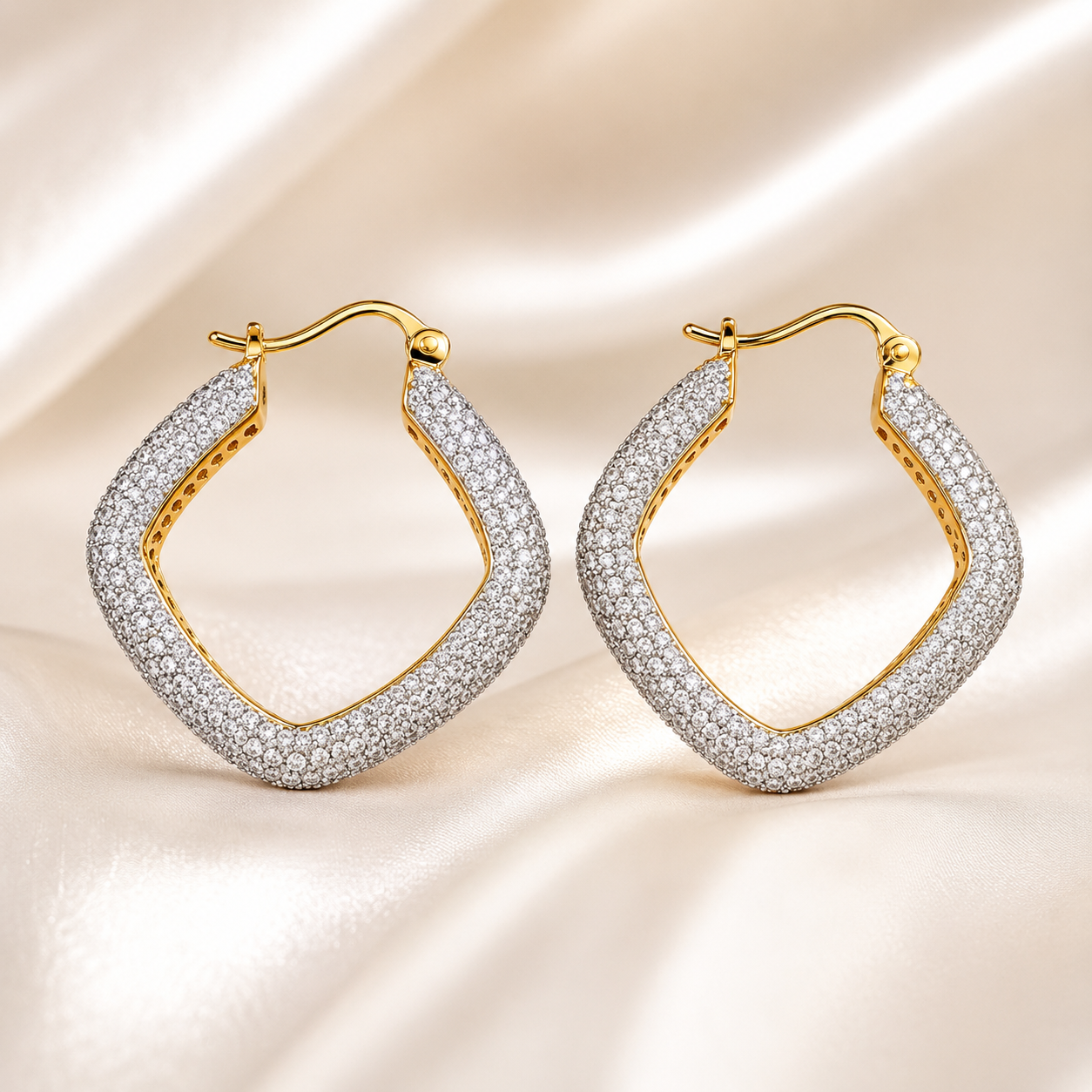 Celeste Curve Hoops