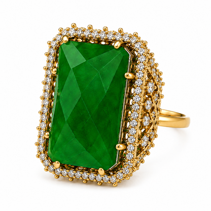 Dynasty Emerald Cocktail Ring (56210)