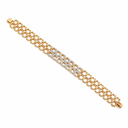 Celestia Crystal Chain Bracelet (56667)