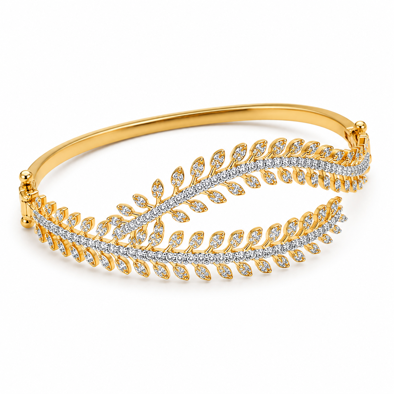 Golden Feather Grace Bracelet (54713)