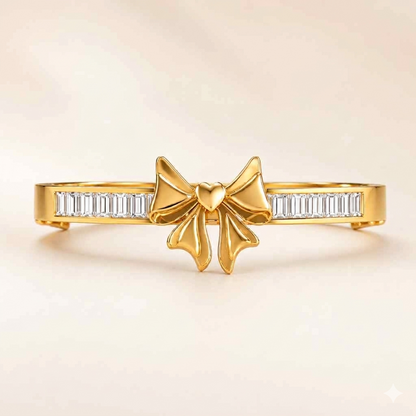 Luxury Bow Crystal Bracelet for Women
