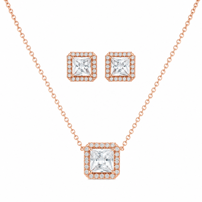 Celeste Square Pendant Set (56535)