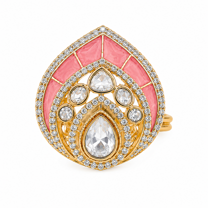 Blush Royale Cocktail Ring (56119)