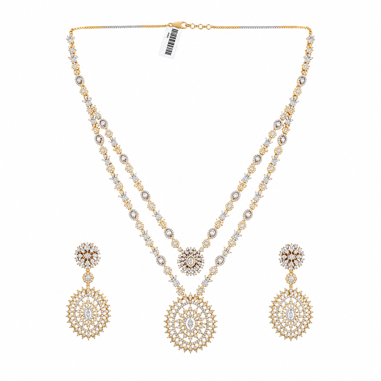 Sunray Royale Necklace Set (54631)