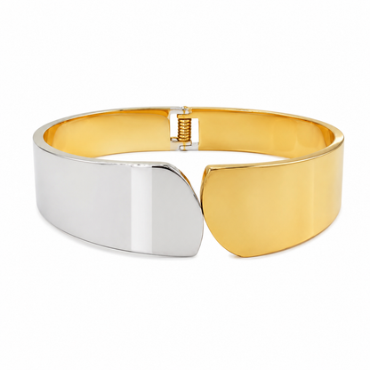 Silver & Gold Symphony Cuff (51889)