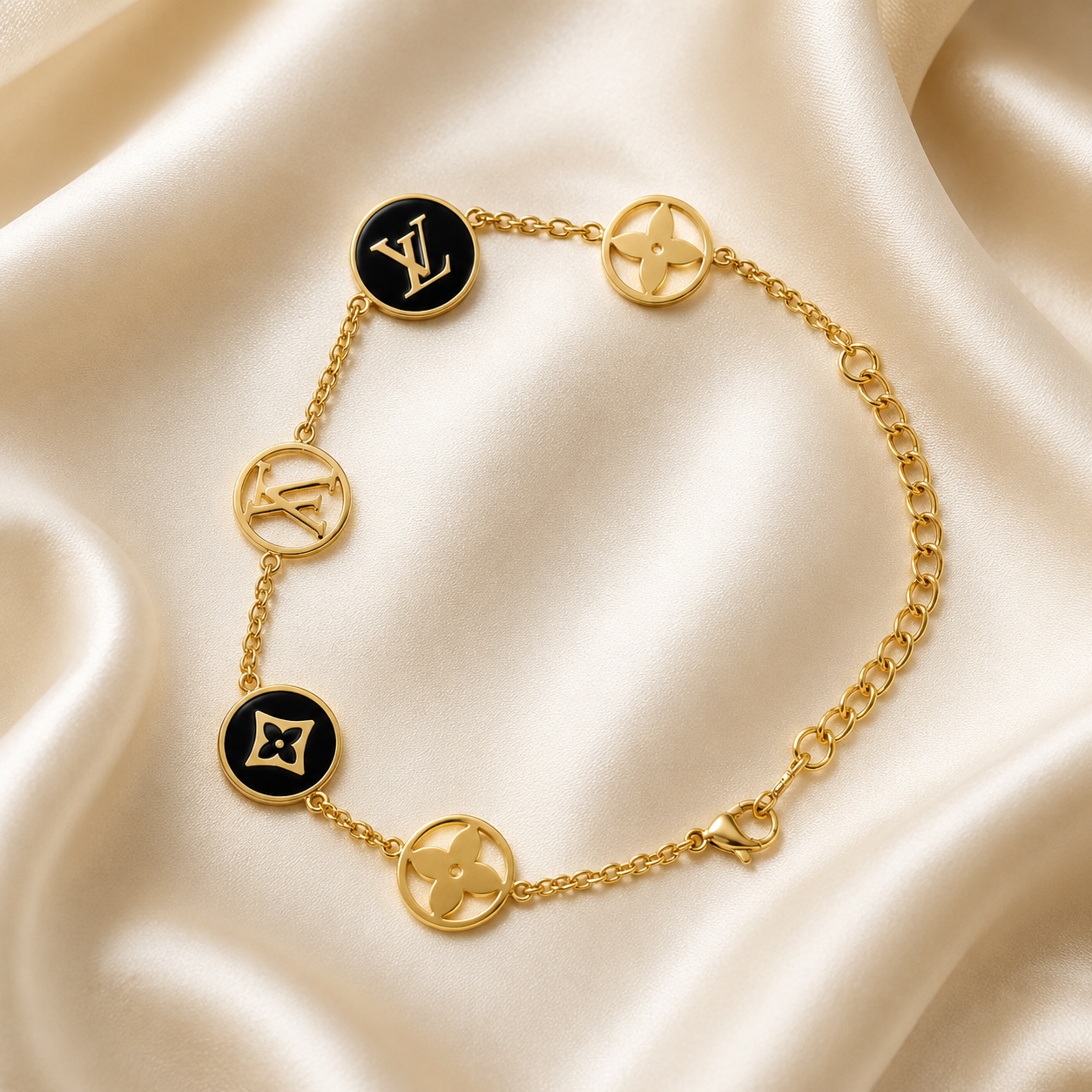 Imperial Charm Gold Bracelet (52233)