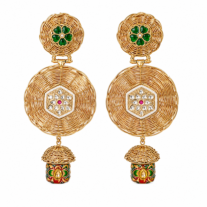 Emerald Nest Heritage Earrings (55667)