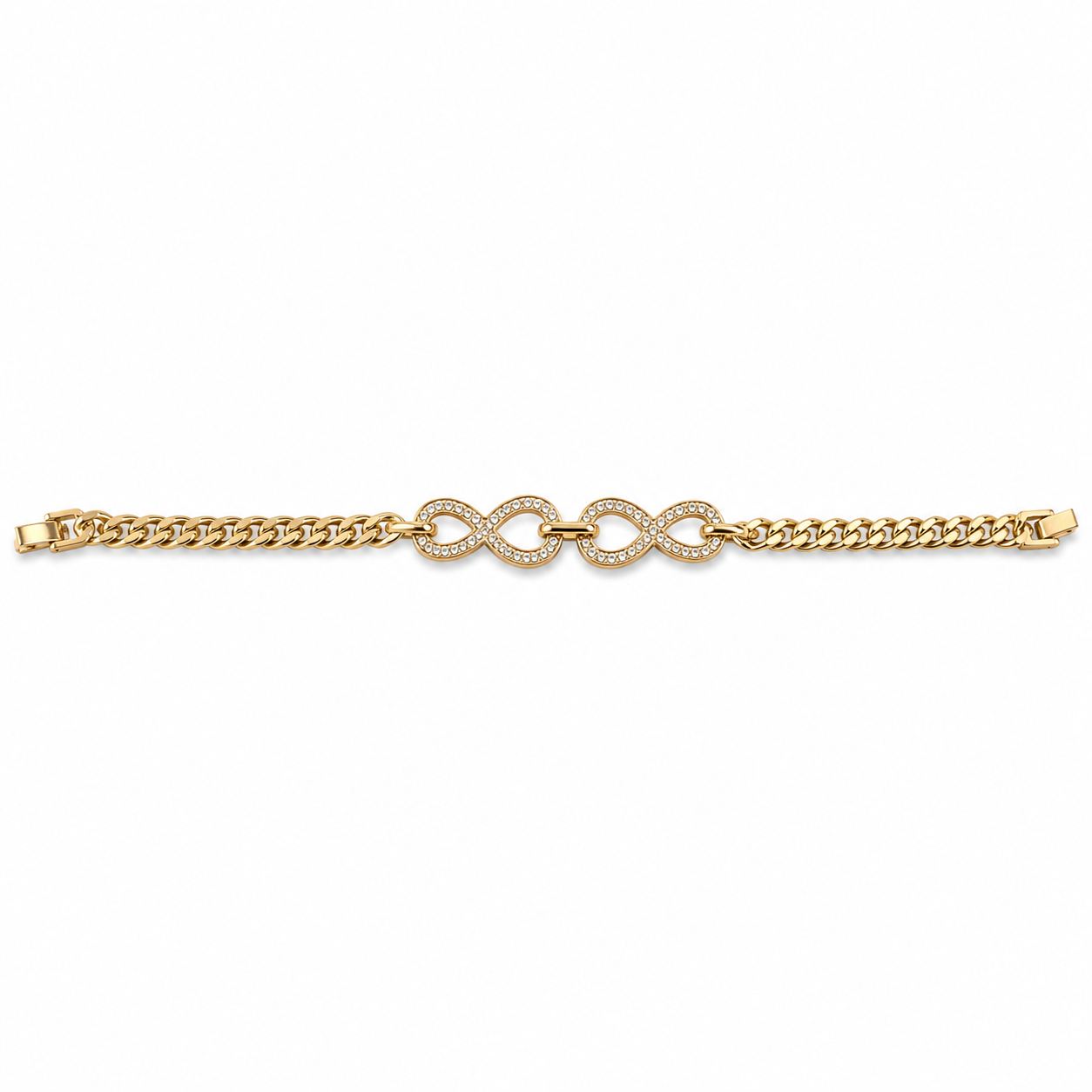 Infinity Link Crystal Bracelet (56671)