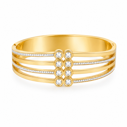 Crystal Harmony Gold Bracelet (51889)