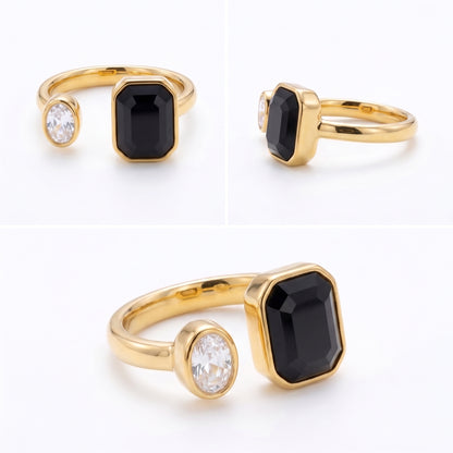 Eclipse Duo Noir Ring (55866)
