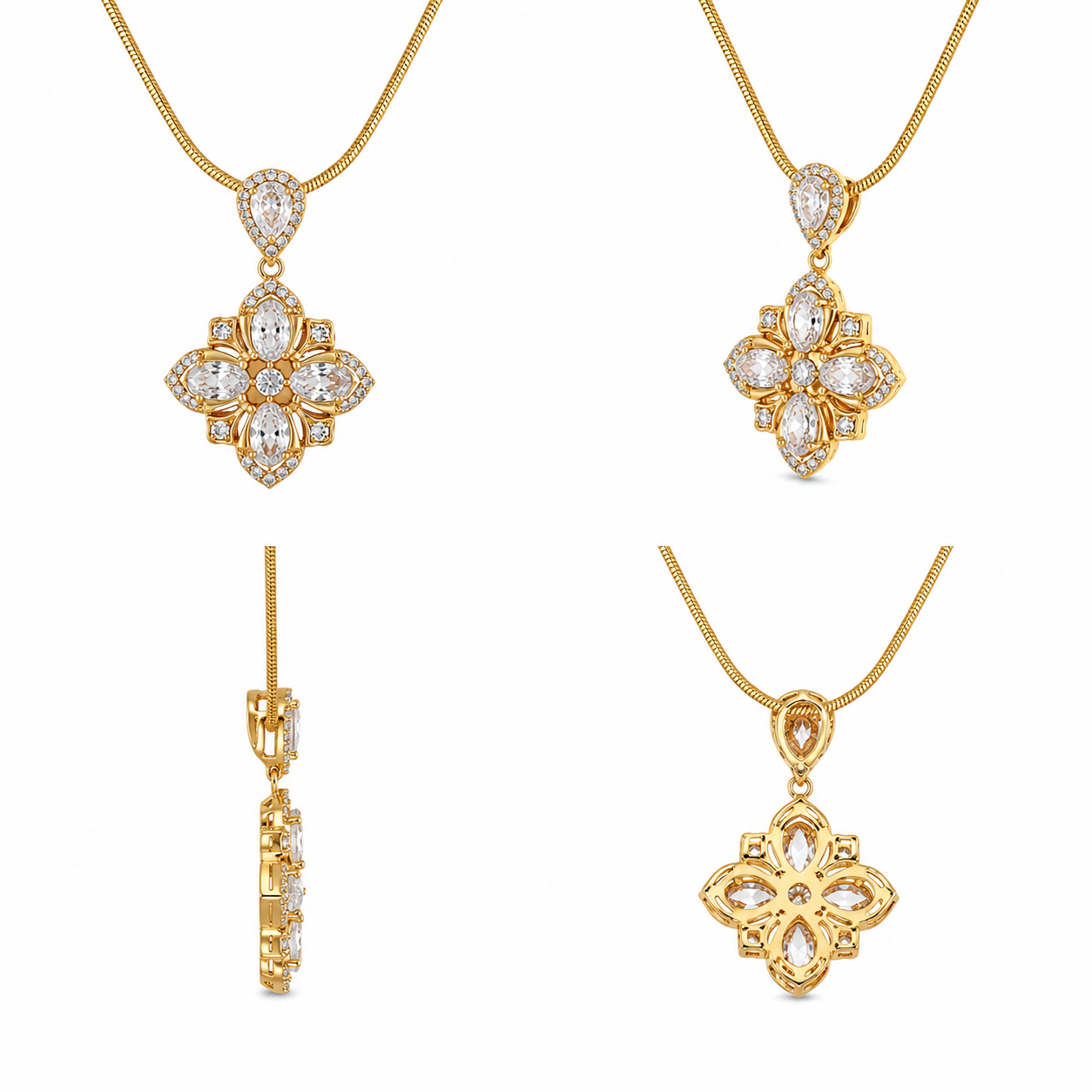 Floral Grace Pendant (52388)