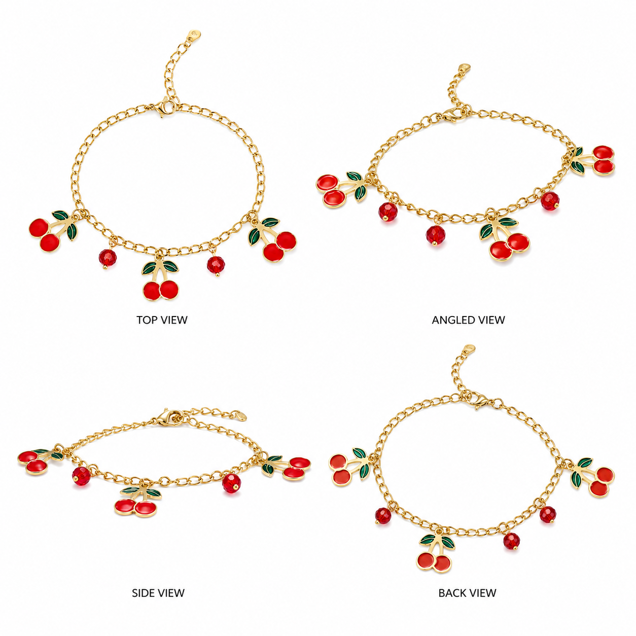 Cherry Blossom Charm Bracelet (52194)