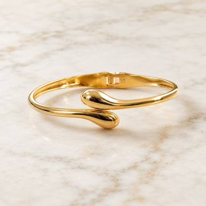 Women’s Sculptural Gold-Tone Cuff Bracelet (58739)
