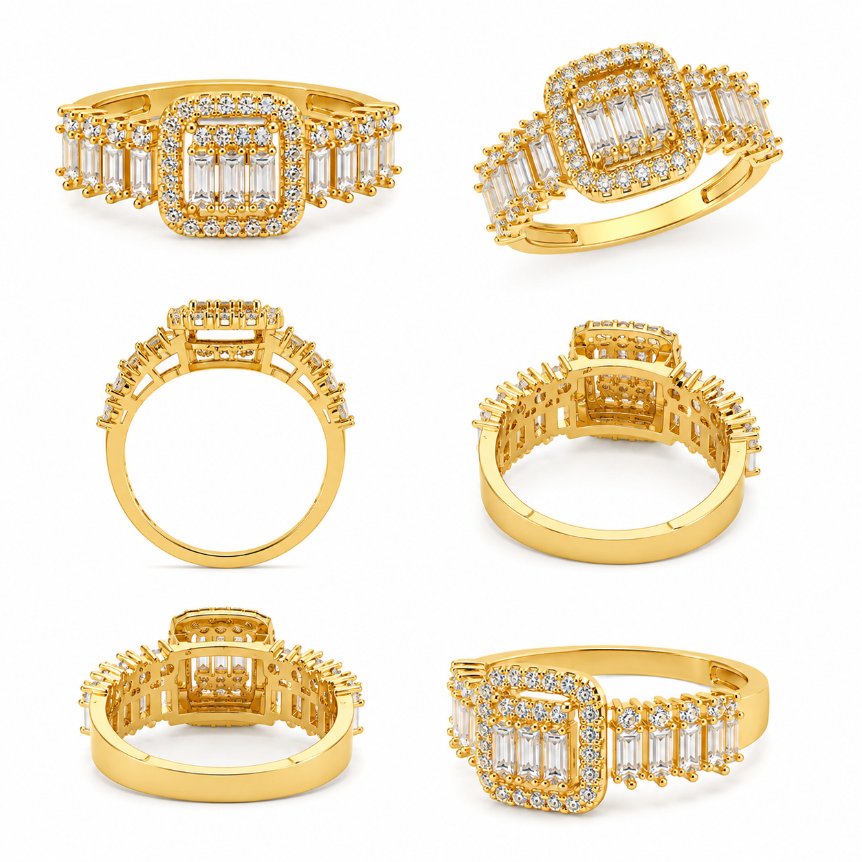 Celestia Square Luxe Ring (55878)