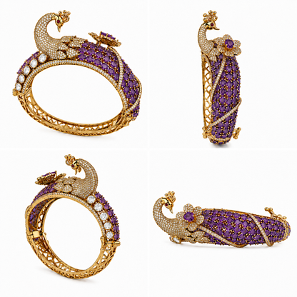 Mayurika Imperial Peacock Kada (56206)