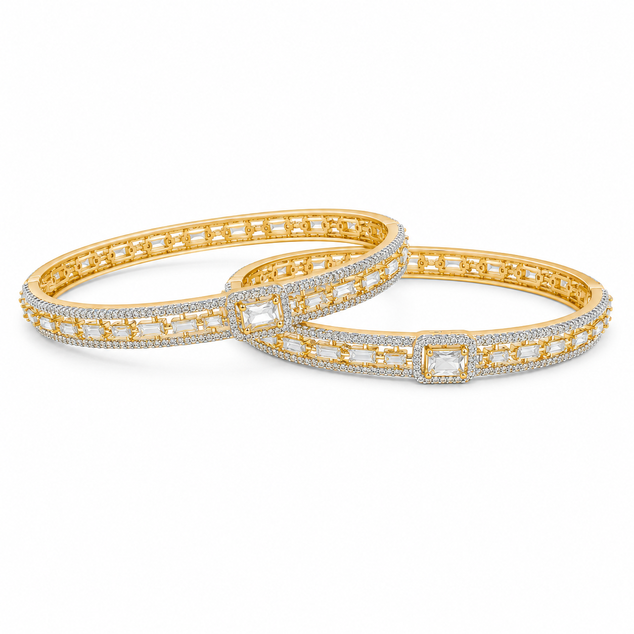 Imperial Crystal Bangles  (54929)