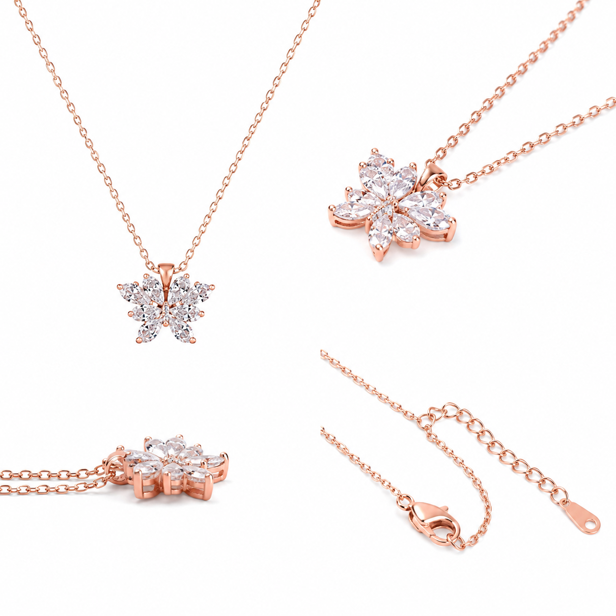 Flora Shine Pendant Set (56546)