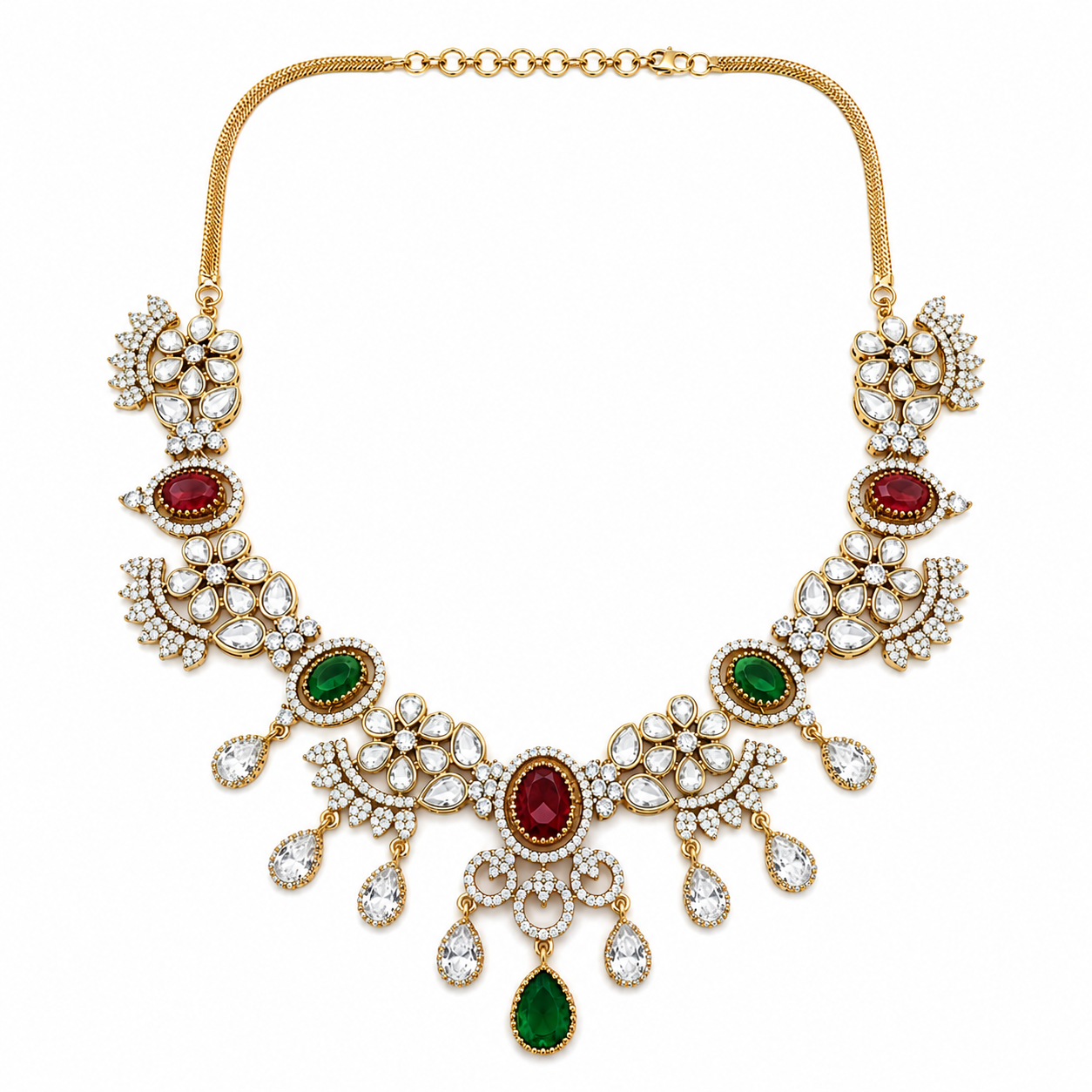 Imperial Kundan Victorian Set (55146)