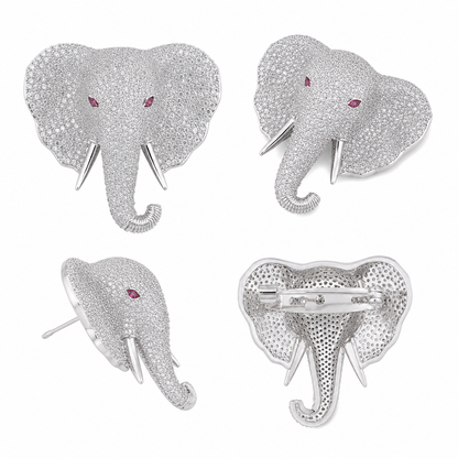 Majestic Gajraaj Brooch (54609)