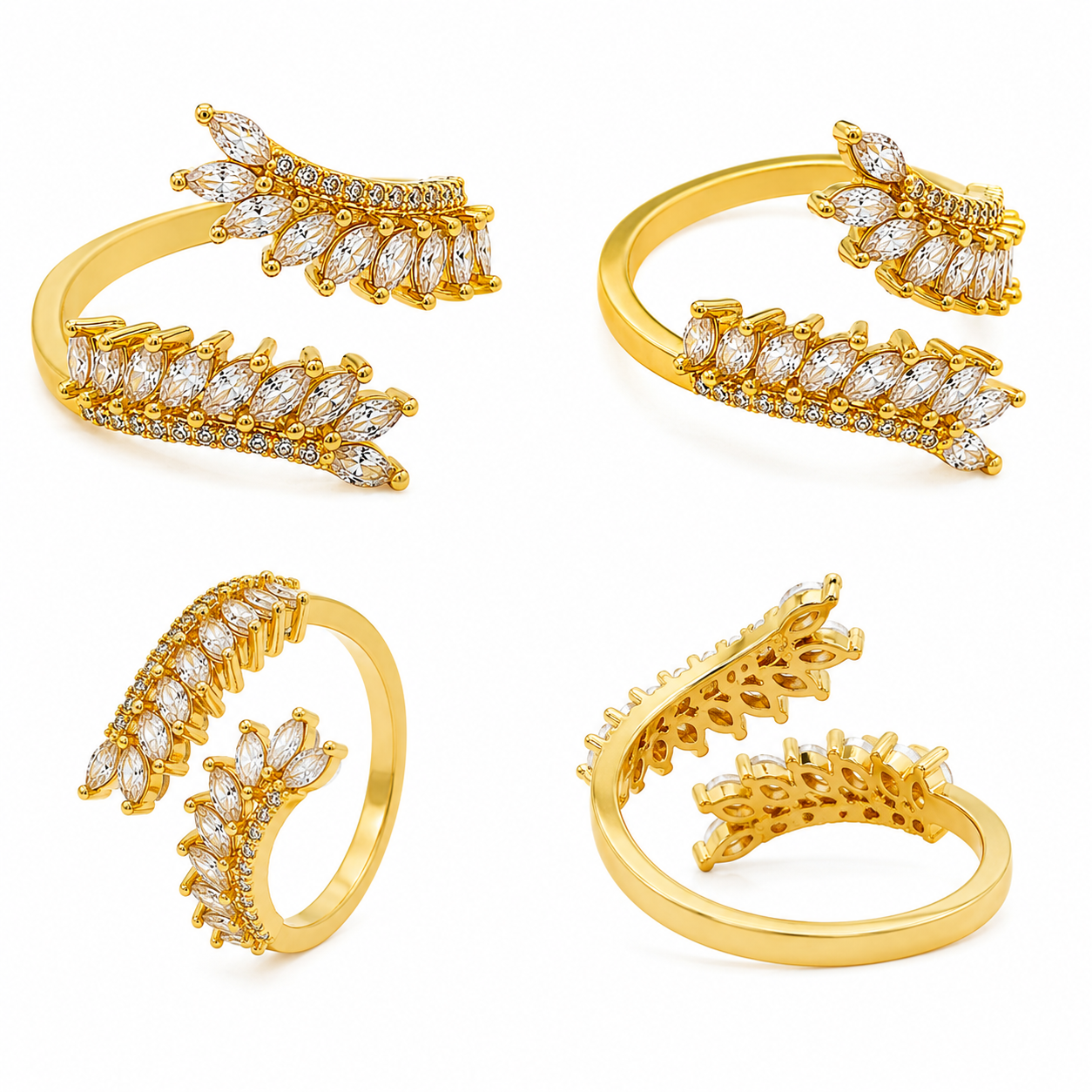 Golden Laurel Grace Ring (55875)