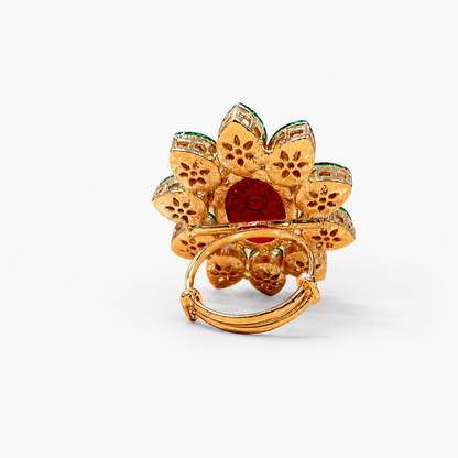 Ruby Petal Heritage Ring (55469)